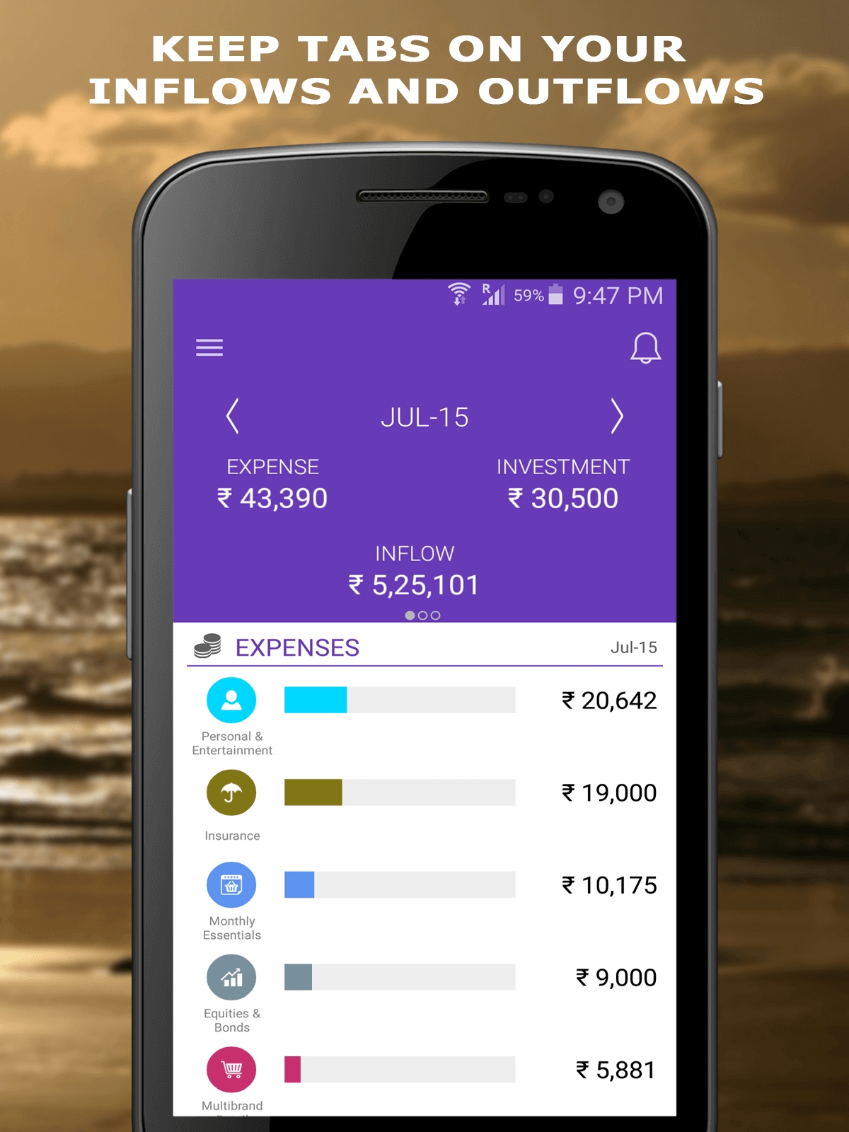 WealthPack App 2 WealthPack   Your Personal Expense & Investment Advisor App