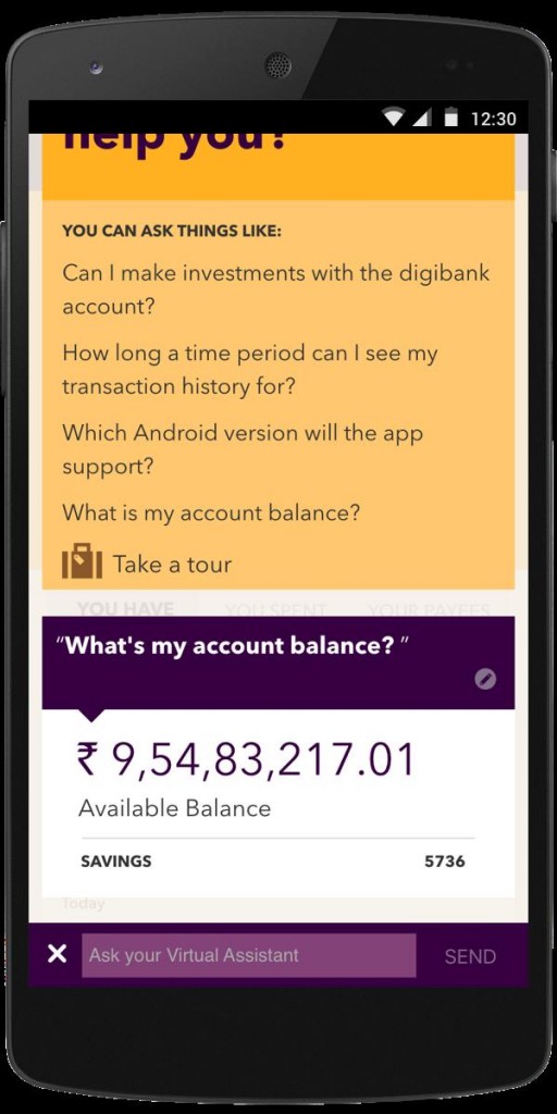 Digibank 24x7 Virtual Assistant